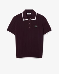 Golf-Pullover mit Polokragen und kurzen &Auml;rmeln