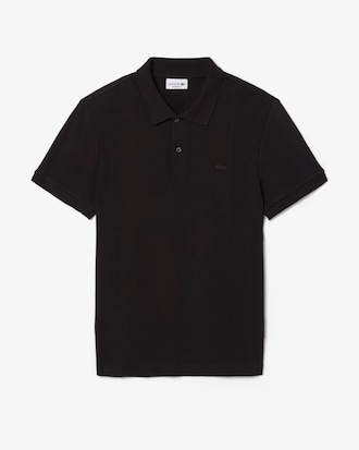 Classic Fit-Polohemd aus Rippstrick