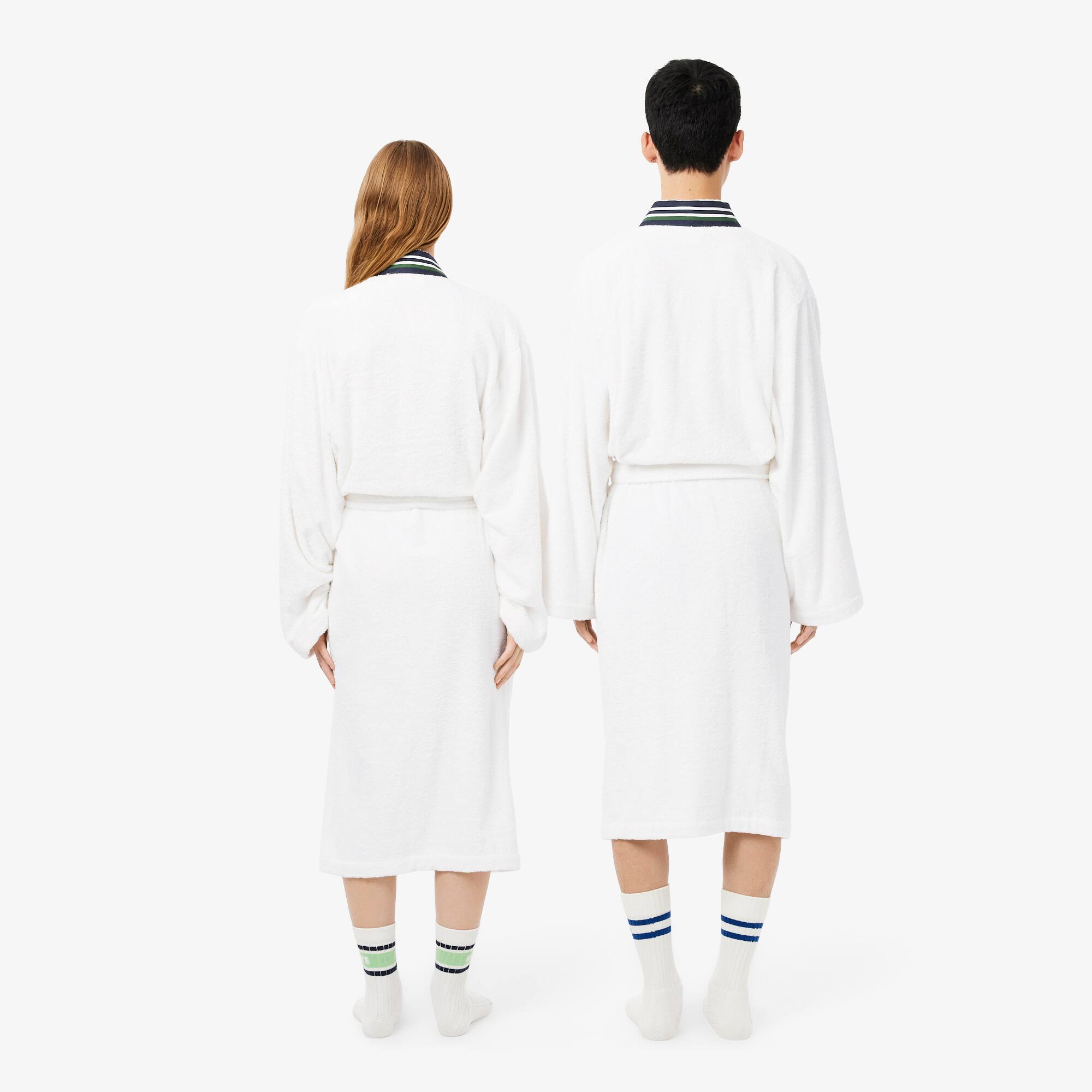 Thumbnail - Lacoste L Club Bademantel - WHITE Size M