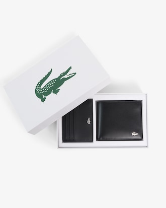 Brieftasche FG aus Leder mit Kartenetui, Geschenkset
