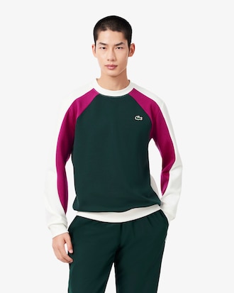 Sportliches Sweatshirt mit Colorblock-Design
