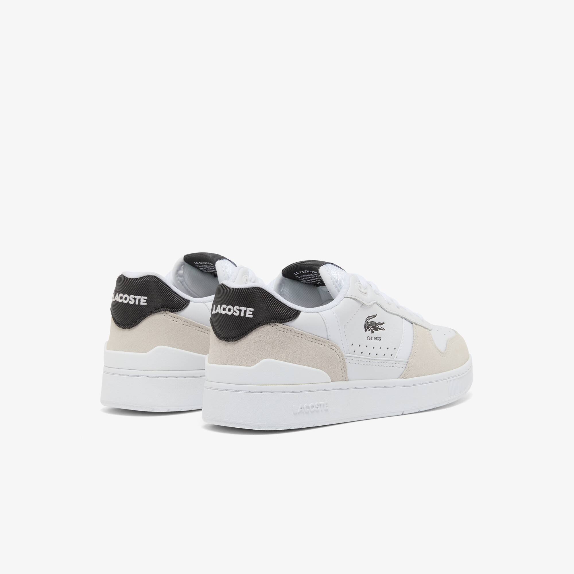 Thumbnail - Lacoste Damen-Sneakers T-Clip Set - WHITE/BLACK Size 38
