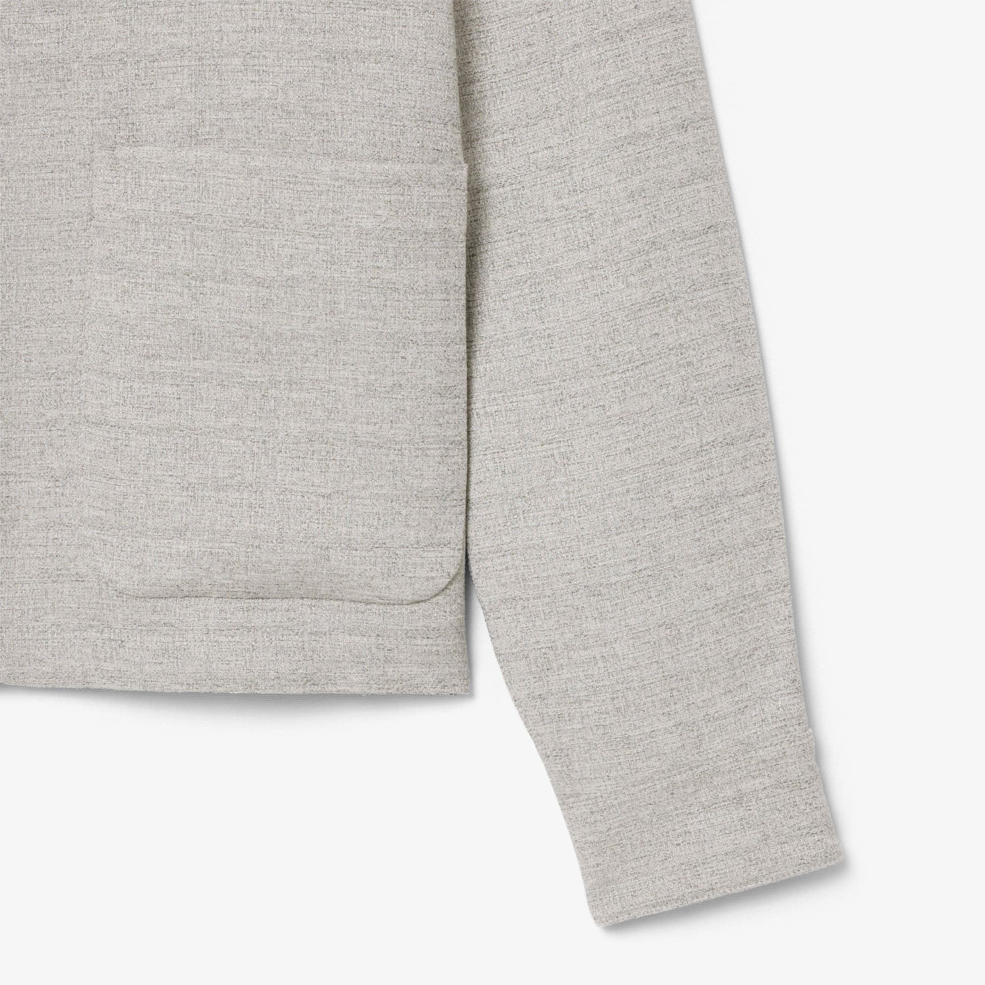 Thumbnail - Lacoste Kurze, strukturierte Jacke - Grau Size 50 - M