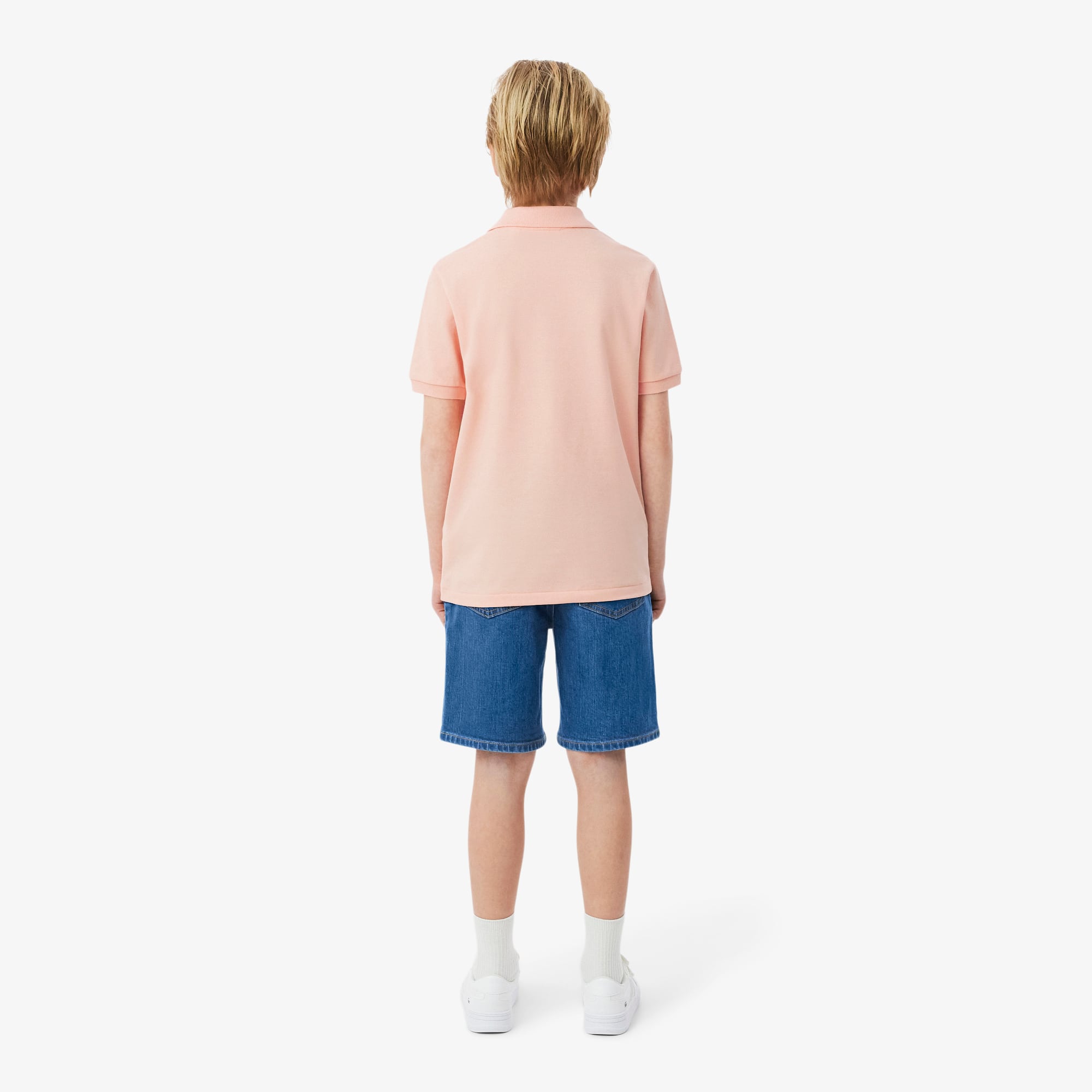 Thumbnail - Lacoste Denim-Bermudashorts mit Five-Pocket-Design - Blau Size 9 - 10A