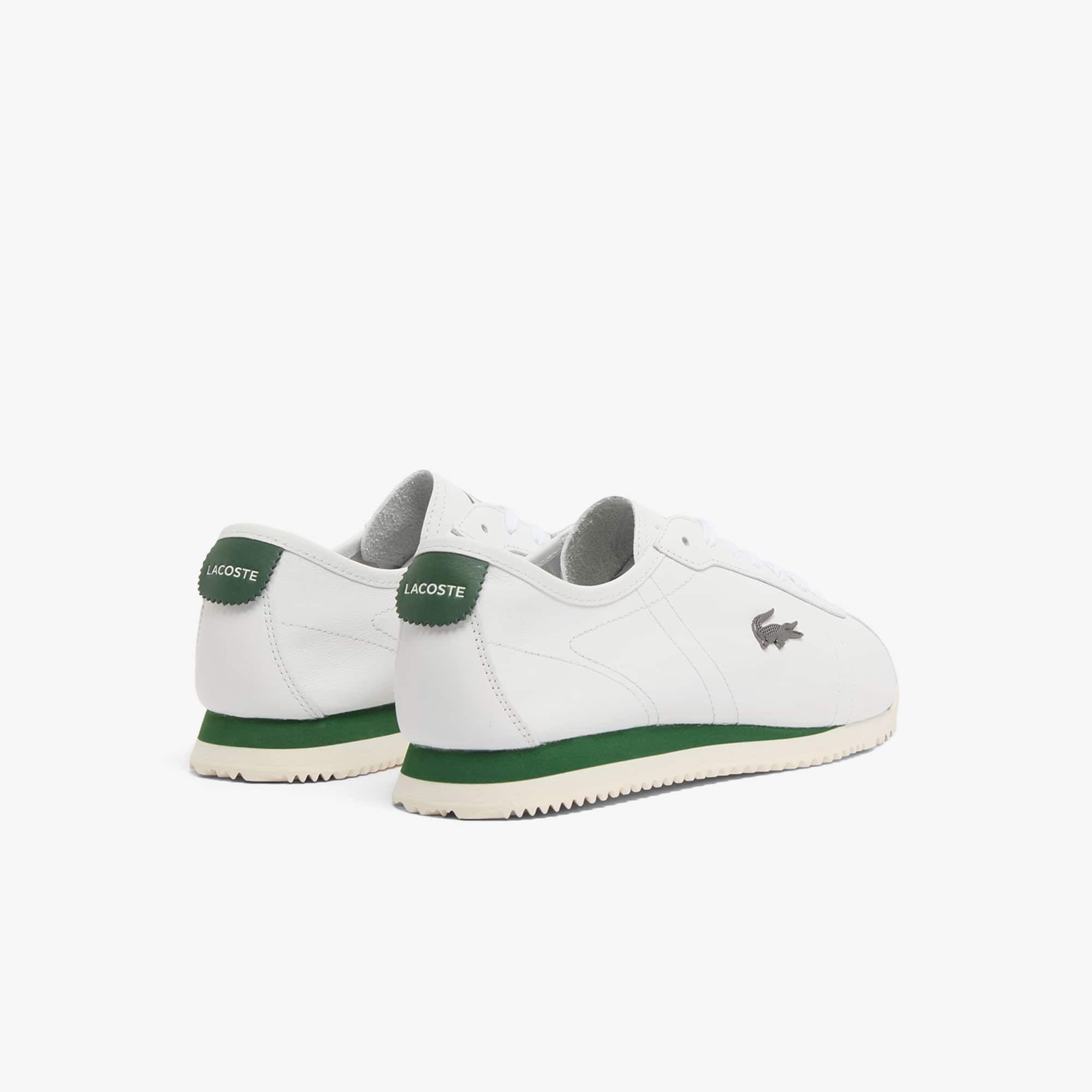 Thumbnail - Lacoste Herren-Sneakers Club-Low aus Leder - WHT/OFF WHT Size 42.5