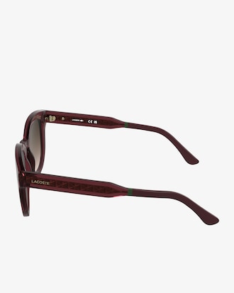 Ovale Brille mit Monogramm