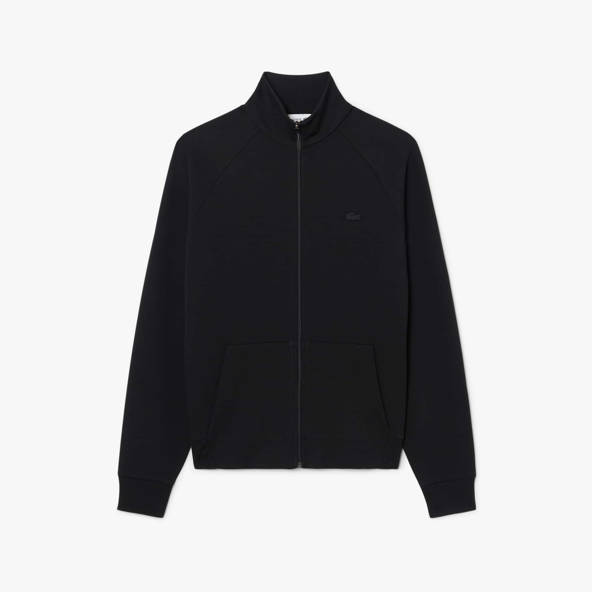 Commuter-Sweatshirt aus doppelseitigem Jersey mit Reißverschluss