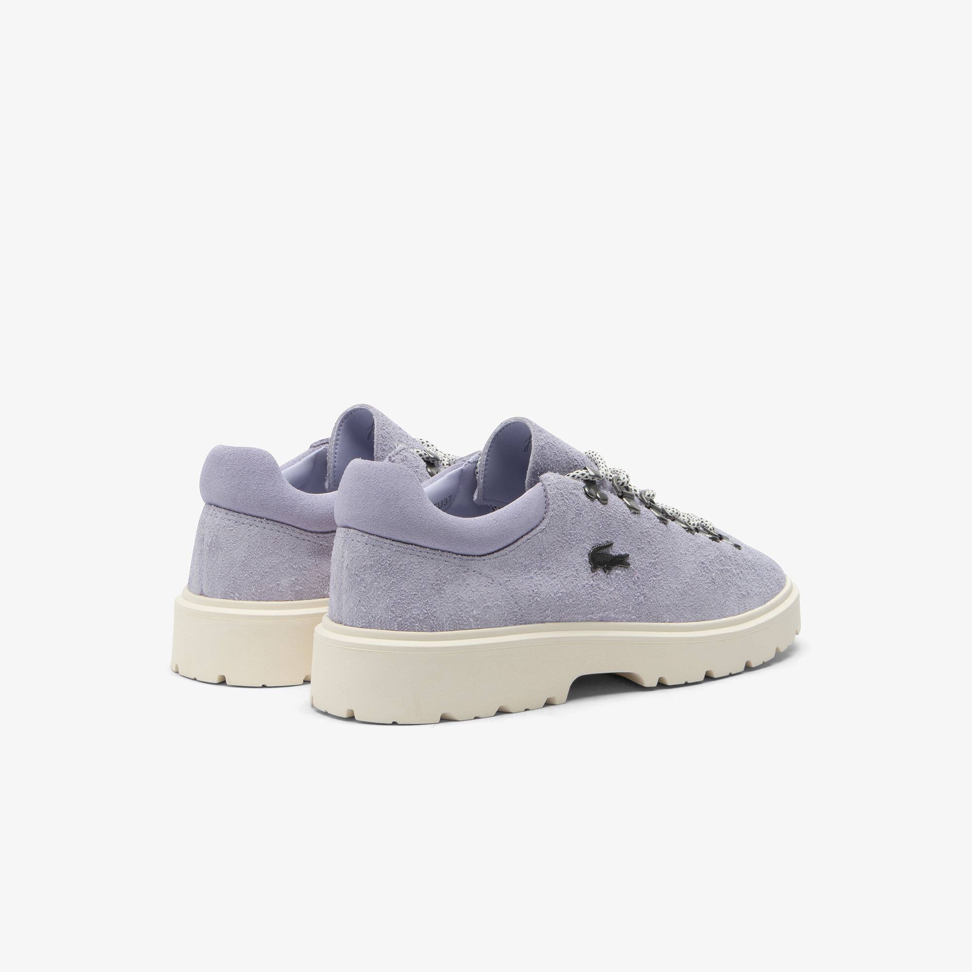 Thumbnail - Lacoste Damen-Sneakers Baseshot Winter - LT PURP/OFF WHT Size 39