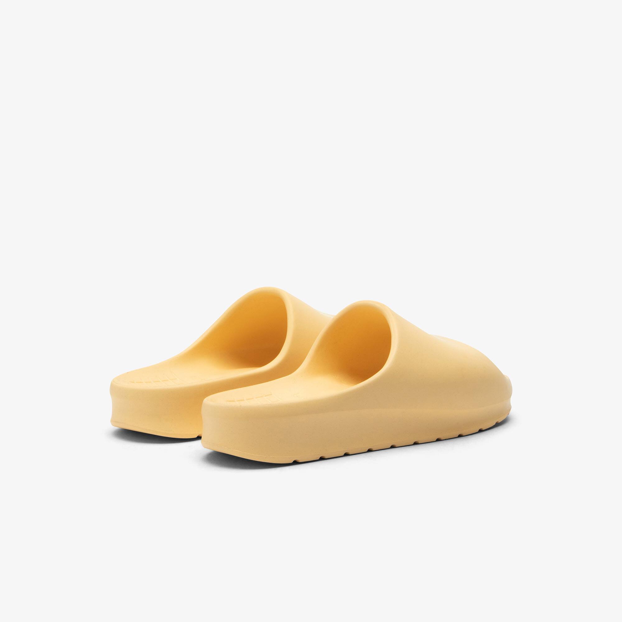 Thumbnail - Lacoste Damen-Schlappen Serve Slide 2.0 - LT YLW/LT YLW Size 40.5