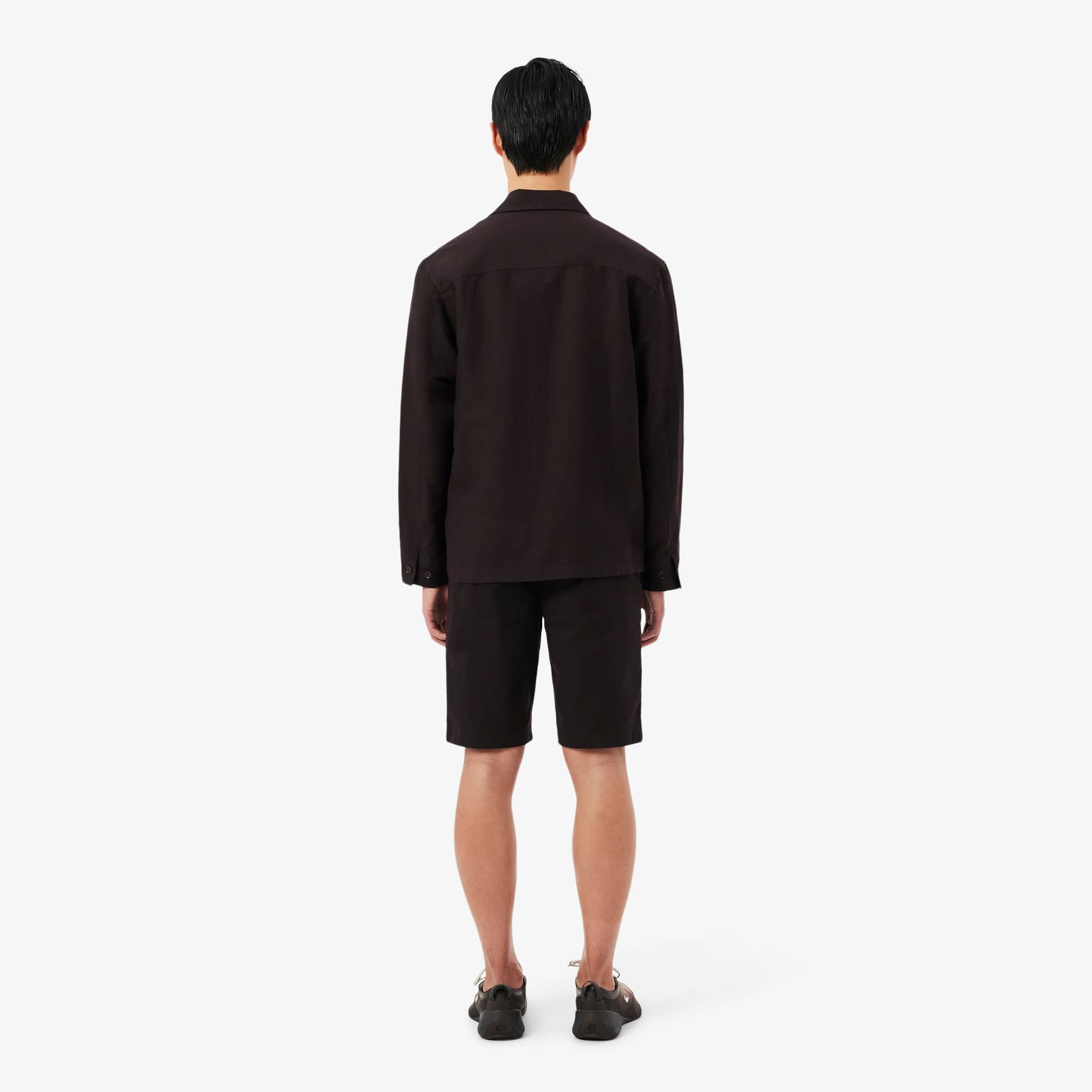 Thumbnail - Lacoste Chino-Shorts aus Stretch-Twill - Braun Size 6 - 33