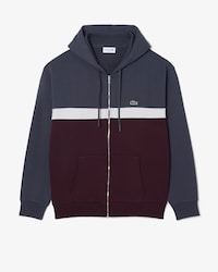 Zipped Colour-block Hoodie