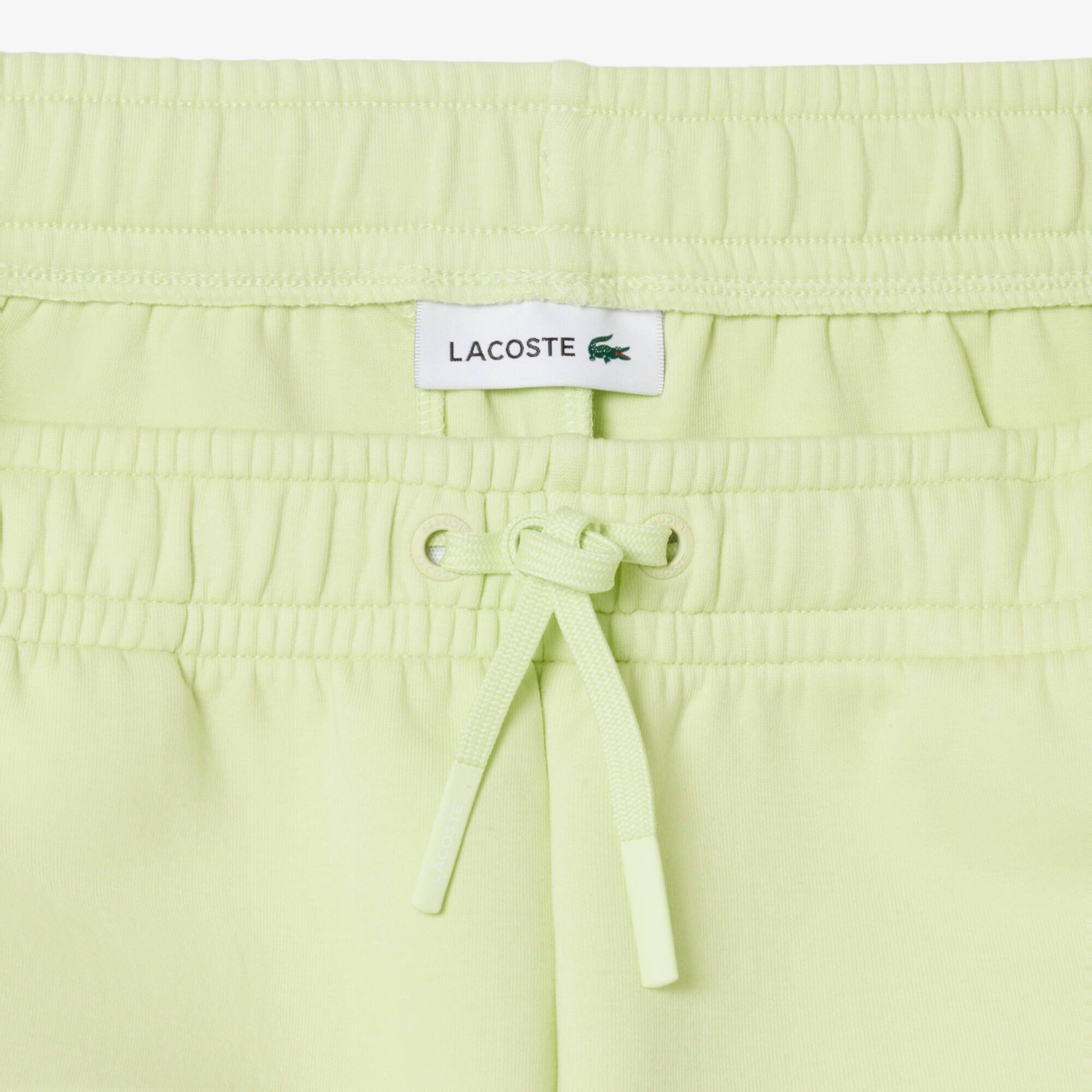 Thumbnail - Lacoste Shorts aus doppelseitigem Jersey - Grün Size 40
