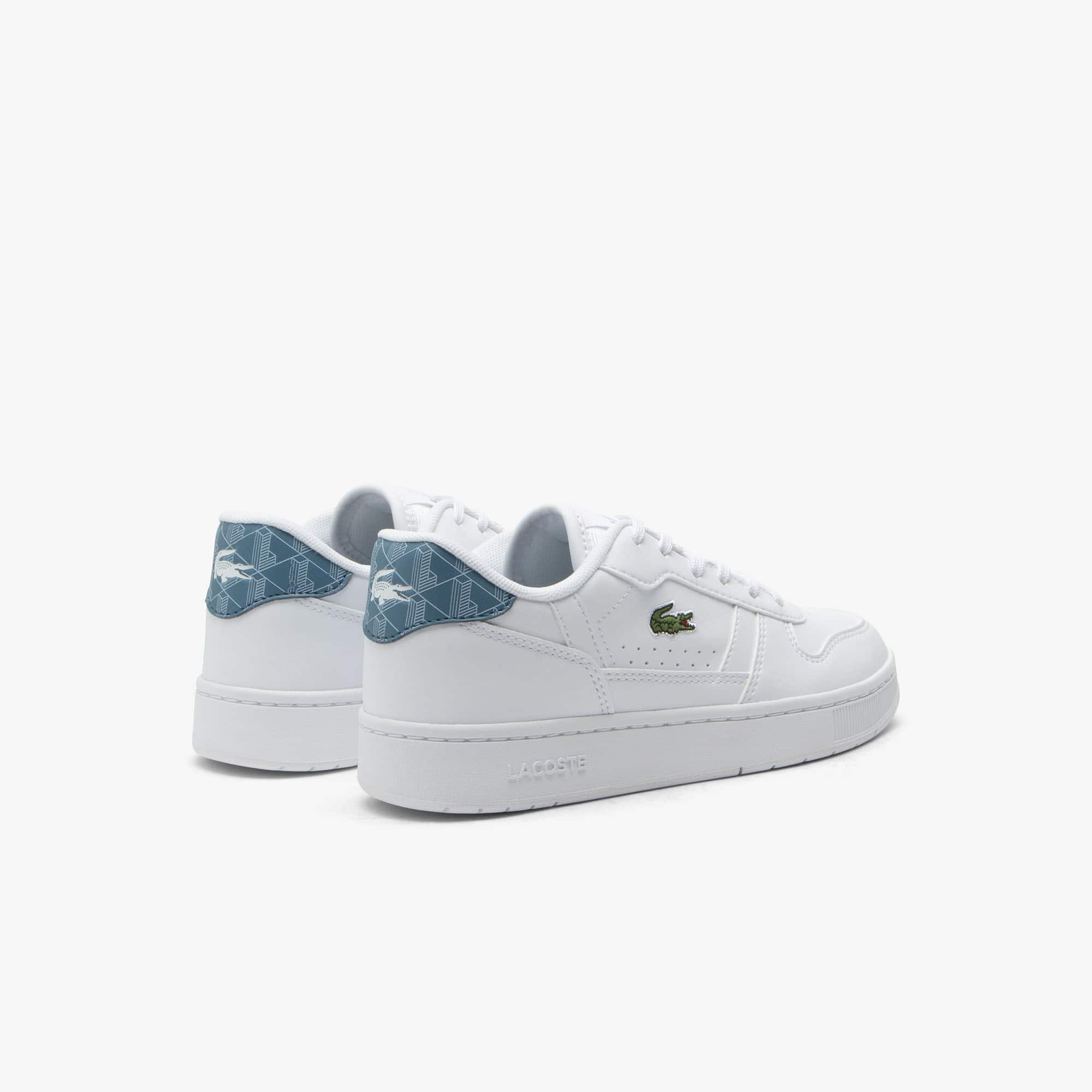 Thumbnail - Lacoste Junior-Sneakers T-Clip Set - WHT/BLUE Size 35.5