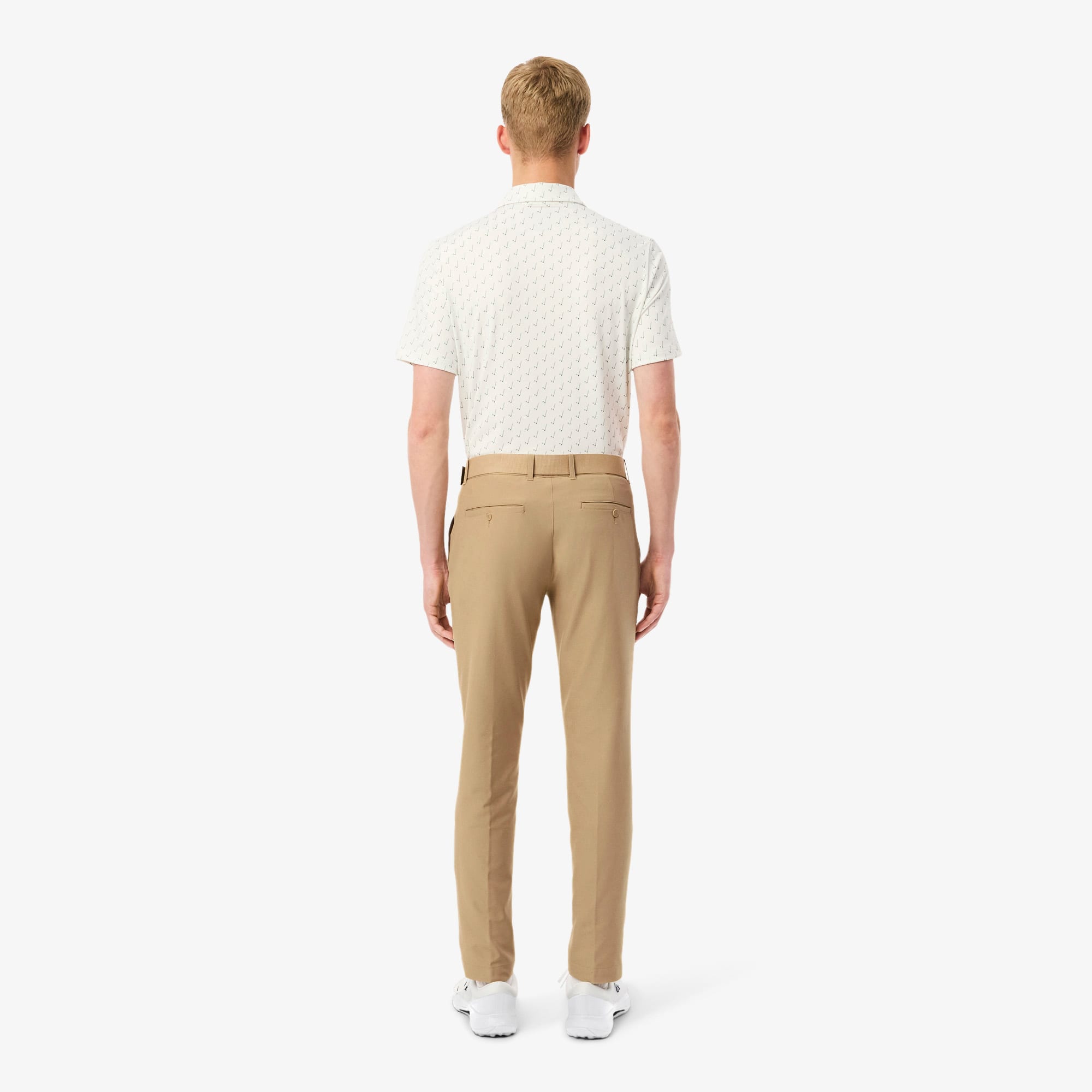 Thumbnail - Lacoste Slim Fit-Golfhose mit Ultra Dry-Technologie - Beige Size 48