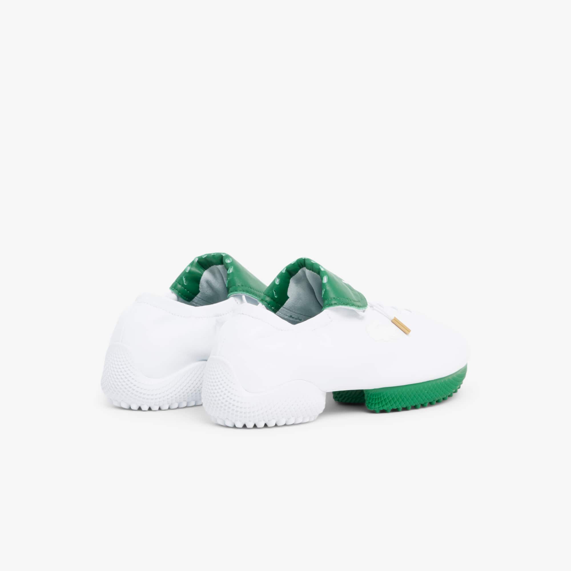Thumbnail - Lacoste Damen-Low-Set-Sneakers Runway aus Leder - WHITE/GREEN Size 40