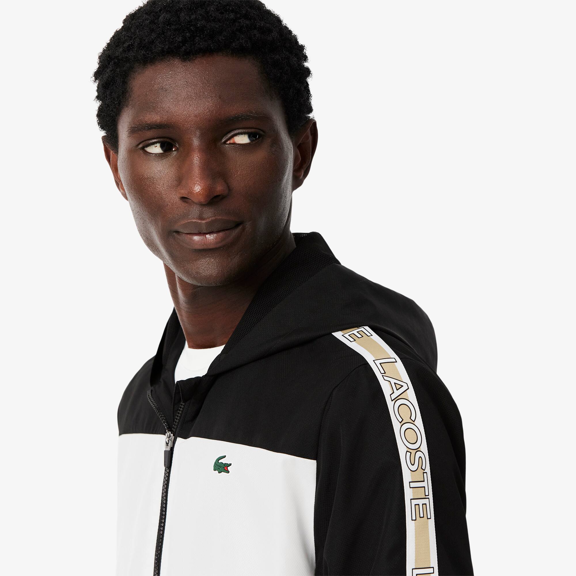 LACOSTE LIVE メンズ コート ラコステ LACOSTE オーバーサイズミリタリーコート （ブラック