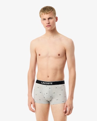 3er-Pack Trunks aus Stretchmaterial mit Druck