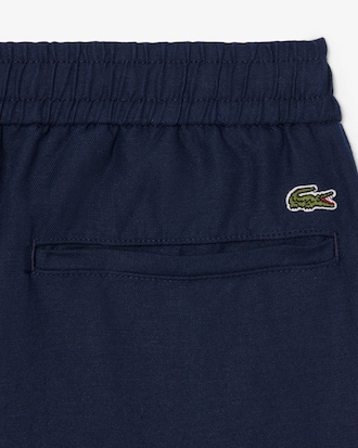 Regular Fit-Chinohose aus Leinen