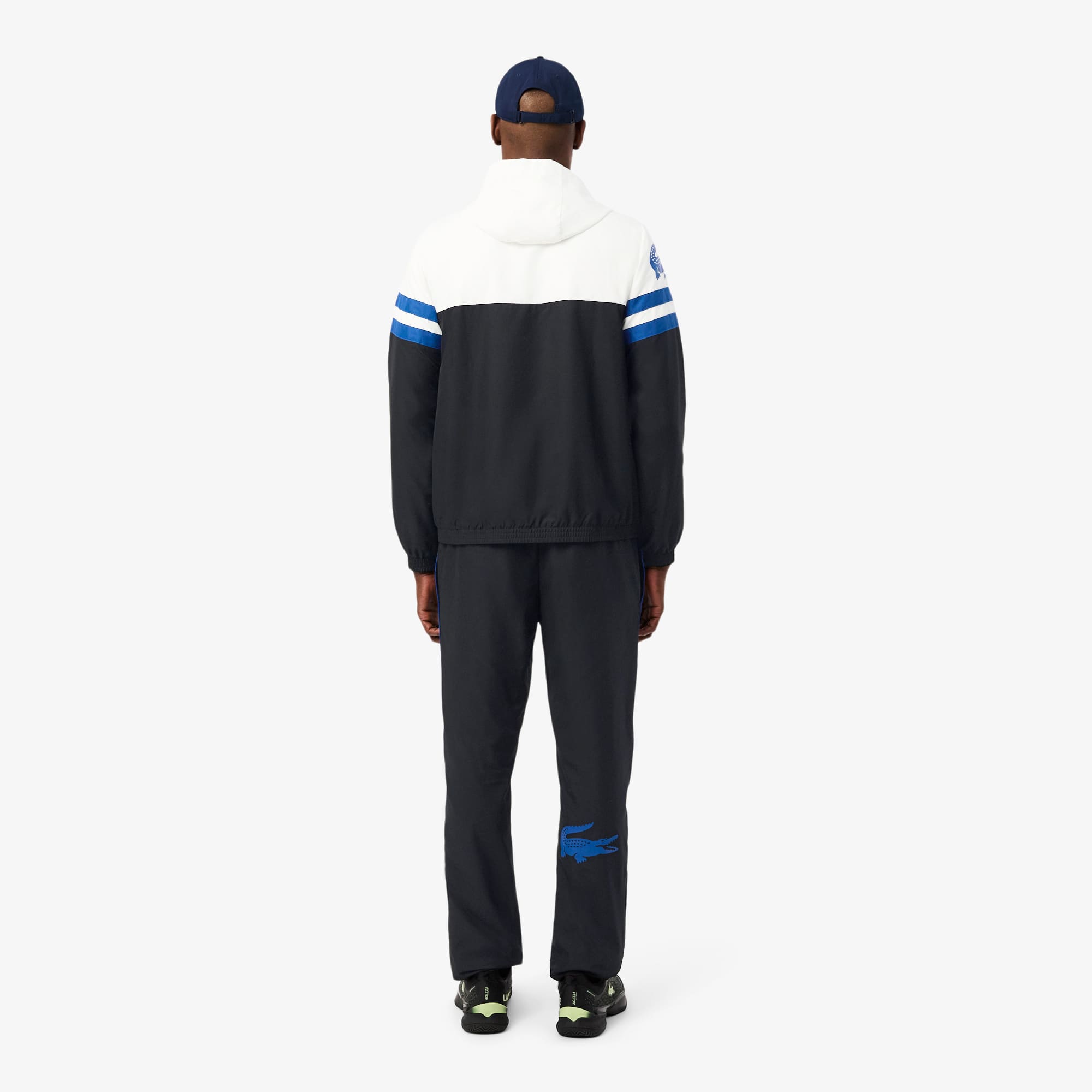 Thumbnail - Lacoste Tennis-Trainingshose mit Print - Schwarz Size 6 - XL