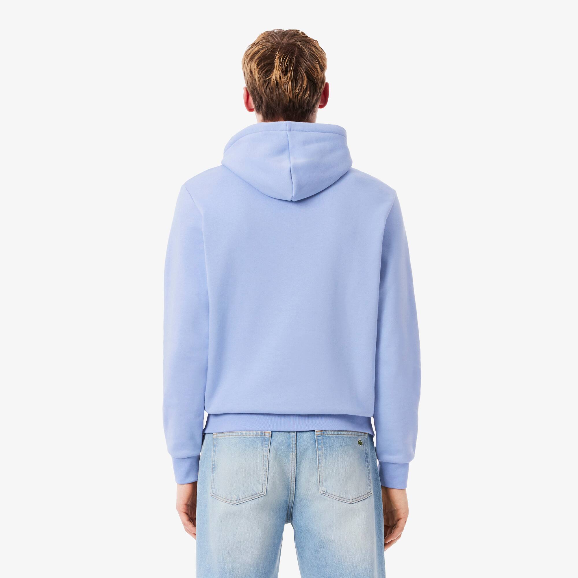 Thumbnail - Lacoste Fleece-Hoodie - Lila Size S