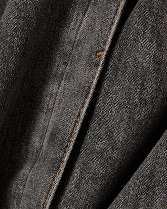 Denim-Kleid mit kurzen &Auml;rmeln