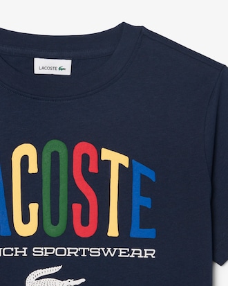 T-Shirt aus Baumwolle mit Print
