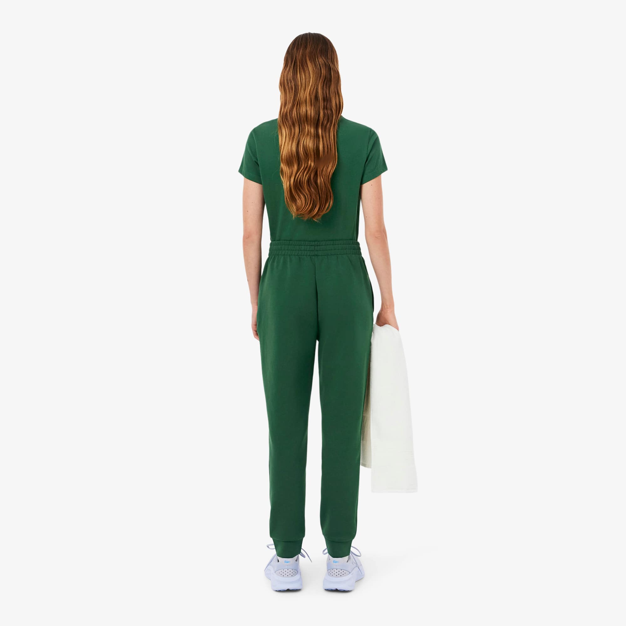 Thumbnail - Lacoste Trainingshose mit zulaufenden Beinen - Grün Size 38