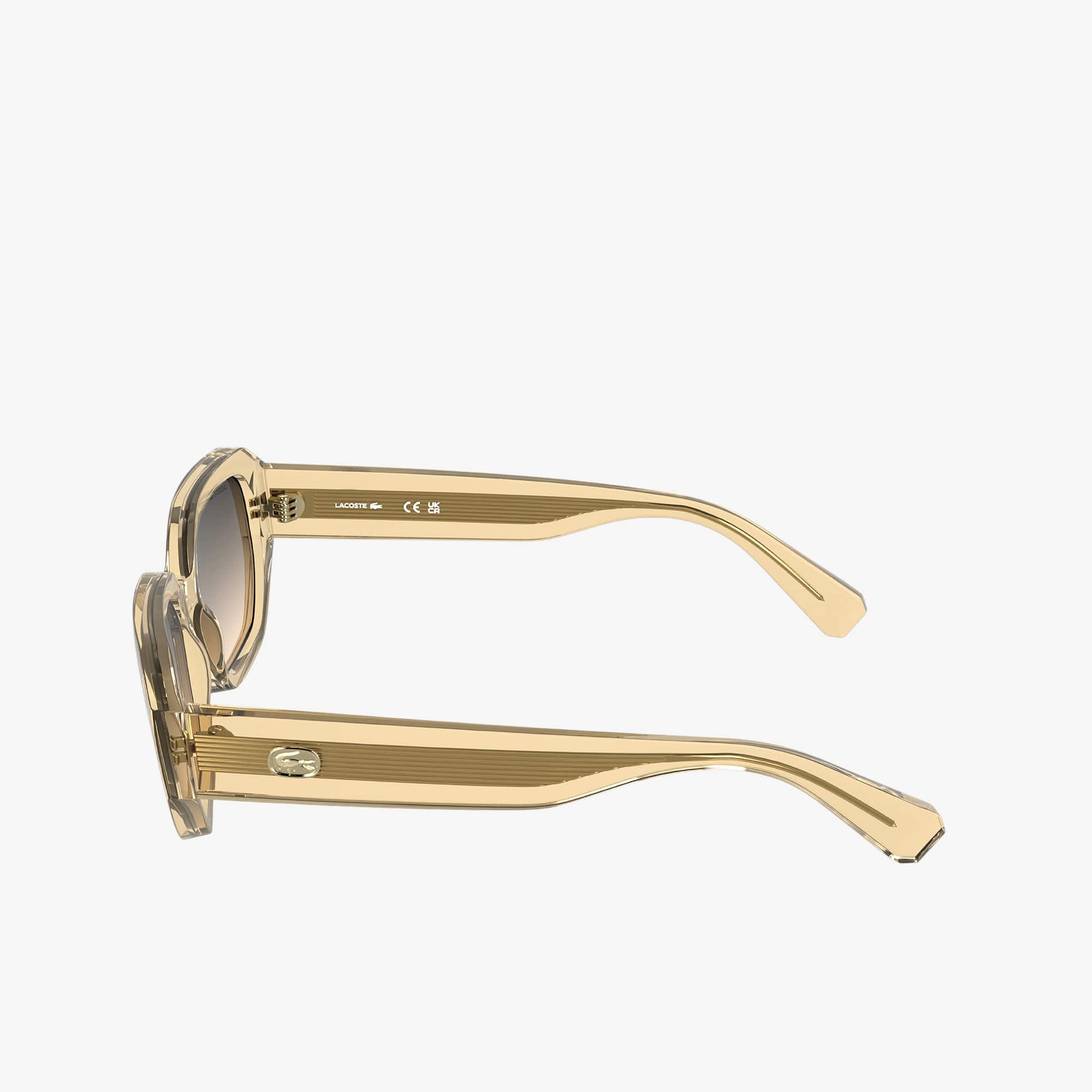 Thumbnail - Lacoste Ikonische Acetat-Sonnenbrille - LIGHT PEACH Size One Size