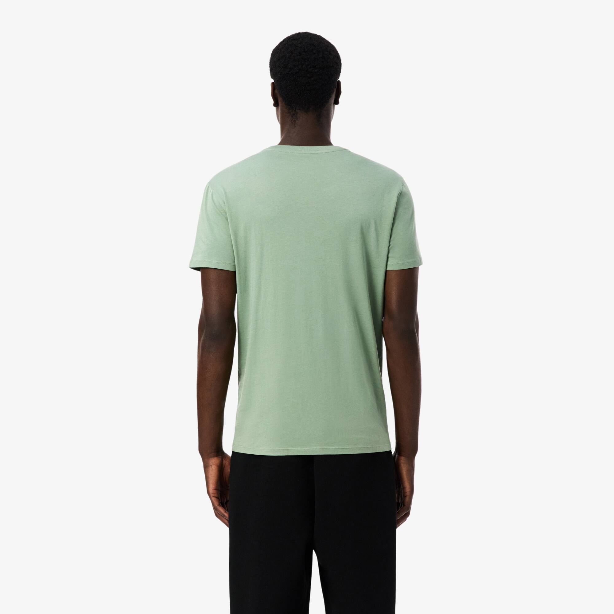 Thumbnail - Lacoste T-Shirt aus Pima-Baumwolle - Grün Size S