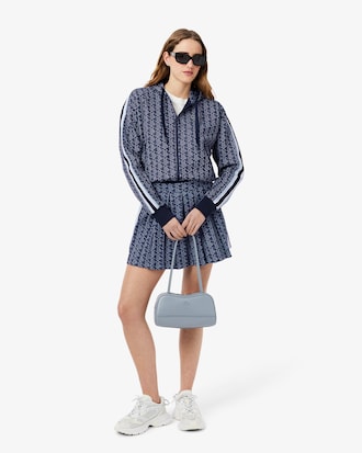 Hoodie aus Jacquard mit Monogramm