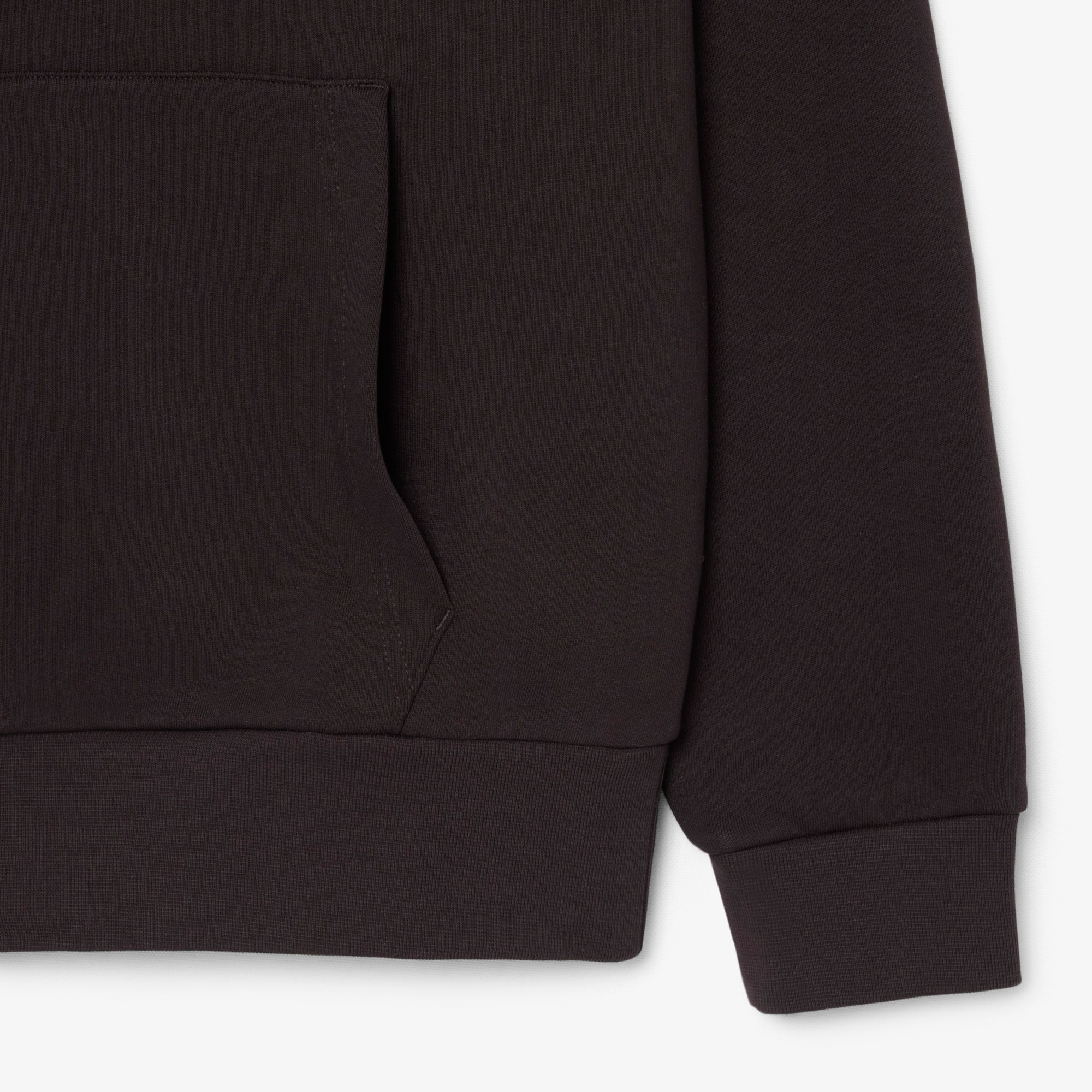 Thumbnail - Lacoste Fleece-Hoodie - Braun Size L