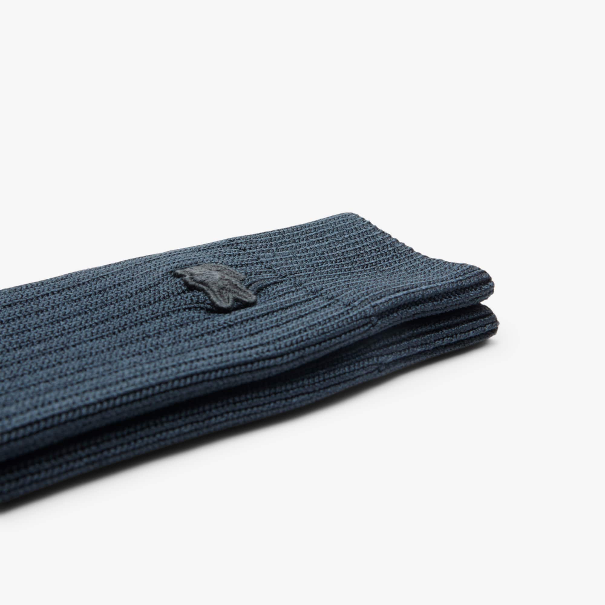 Thumbnail - Lacoste 2er-Pack Baumwollsocken - Navy Blau / Weiß / Blau / Grün Size 39/42