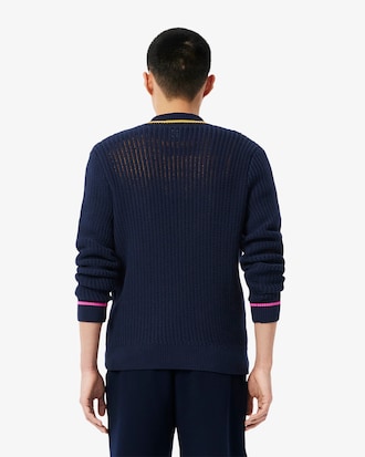 Pullover Roland-Garros Edition mit V-Ausschnitt