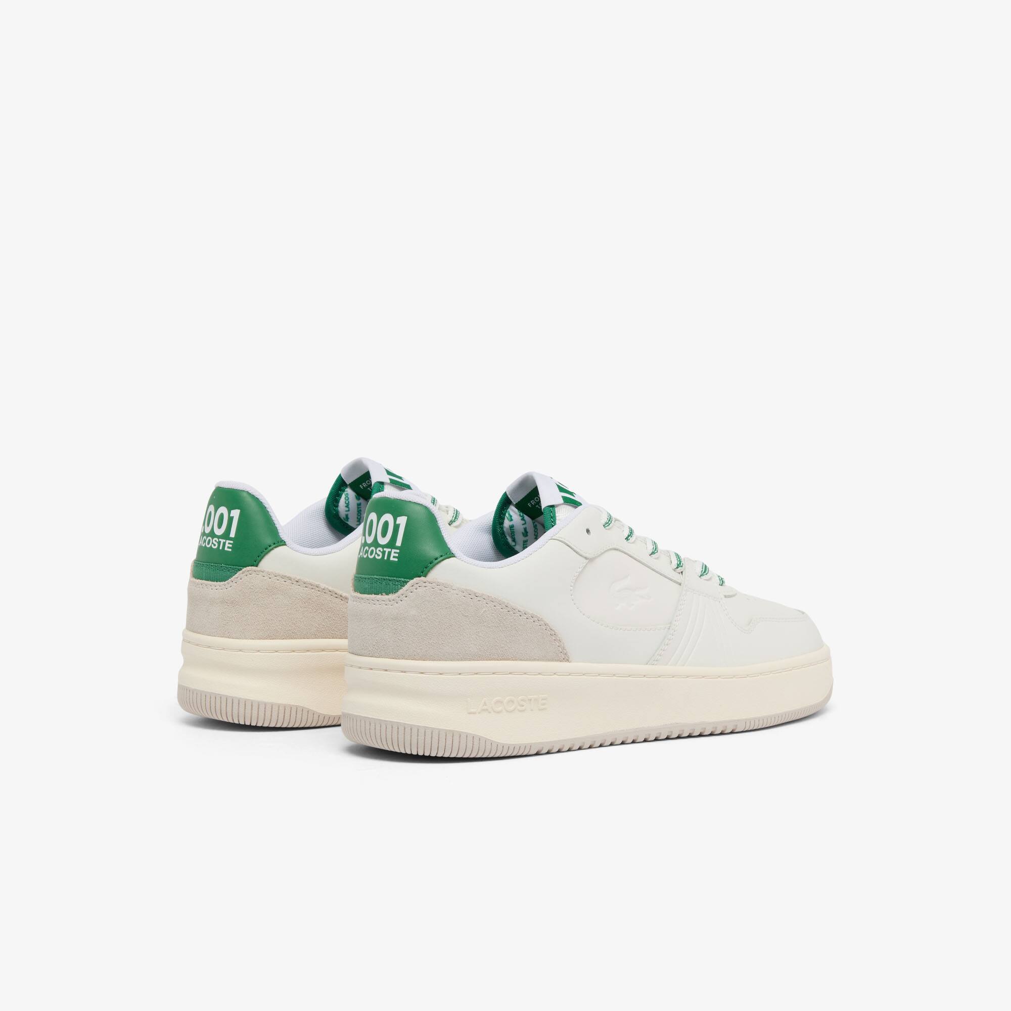 Thumbnail - Lacoste Herren-Sneakers L001 Set aus Leder - OFF WHT/GRN Size 46