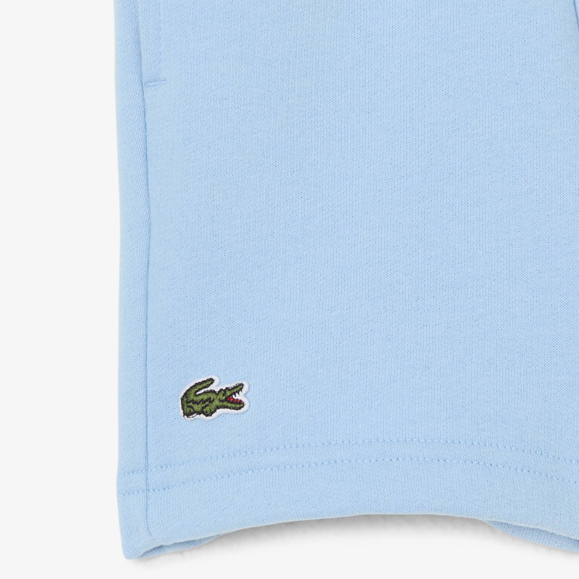 Thumbnail - Lacoste Unisex shorts aus Fleece - Pastellblau Size 7 - 7A