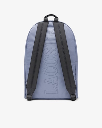 Rucksack mit Krokodil und Landschaft