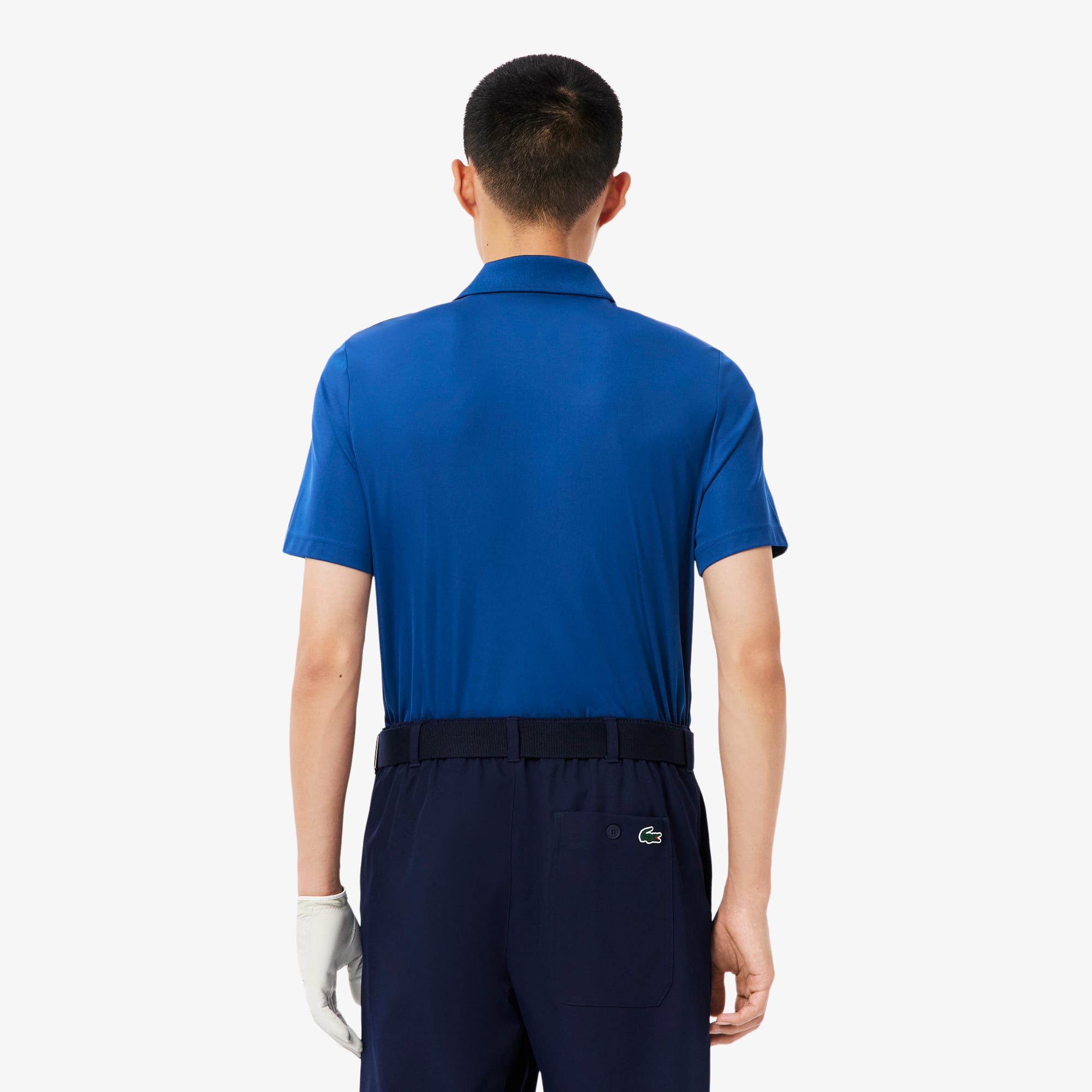 Thumbnail - Lacoste Golf-Polohemd mit UV-Schutz, Regular Fit - Blau Size 4XL