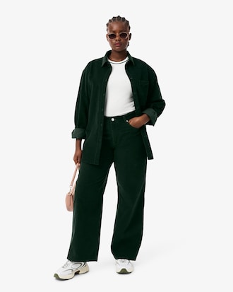 XL-Overshirt aus Cord