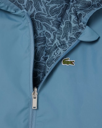 Wendbare Jacke aus Taft mit Reißverschluss