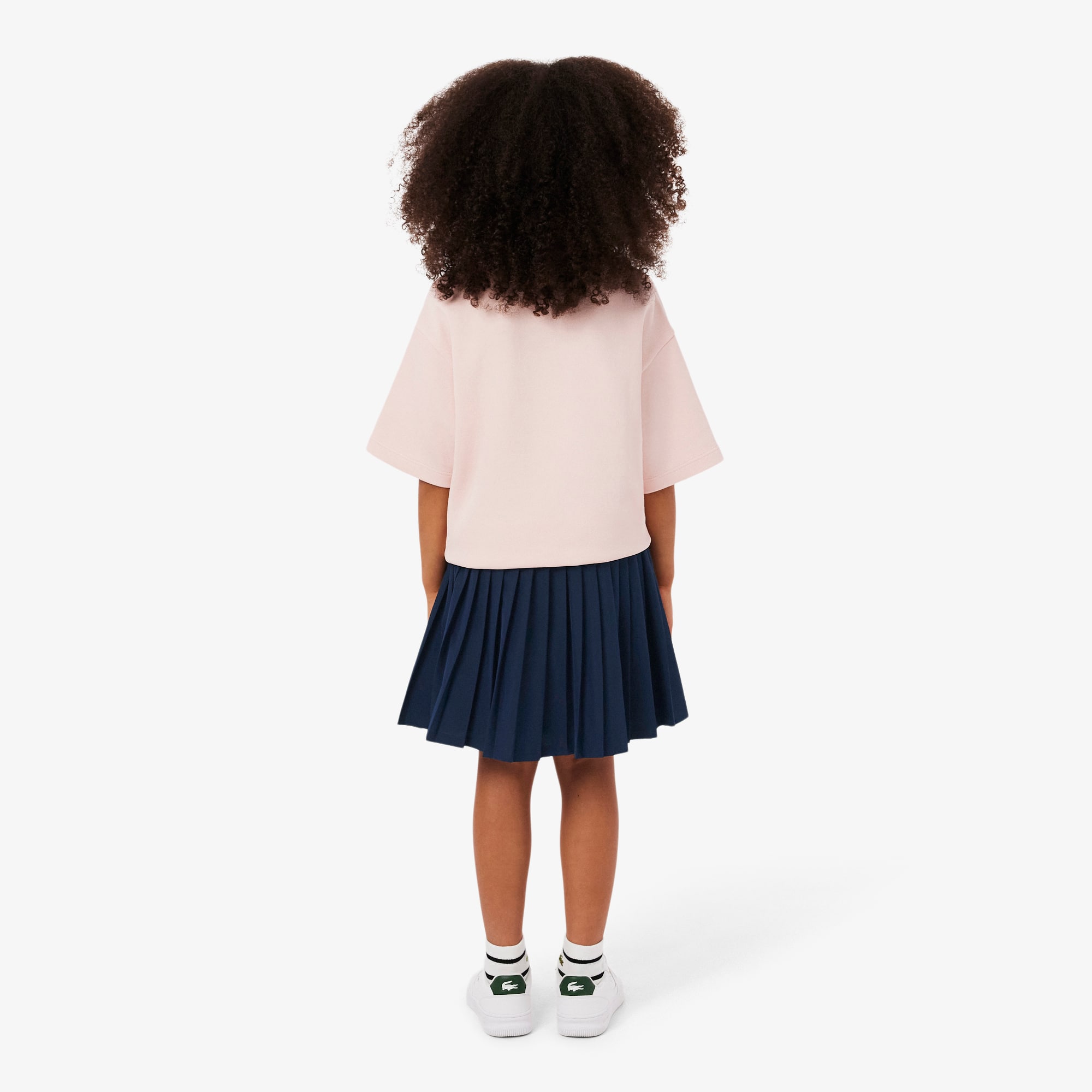 Thumbnail - Lacoste Faltenrock mit Futter - Navy Blau Size 10 - 12A