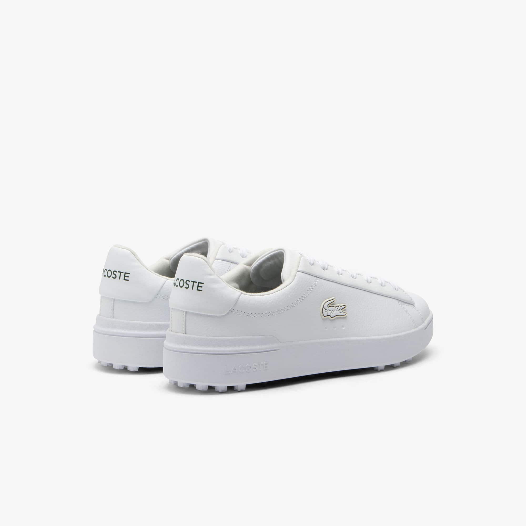 Thumbnail - Lacoste Herren-Golfschuhe Carnaby Golf aus Leder - WHITE/WHITE Size 45