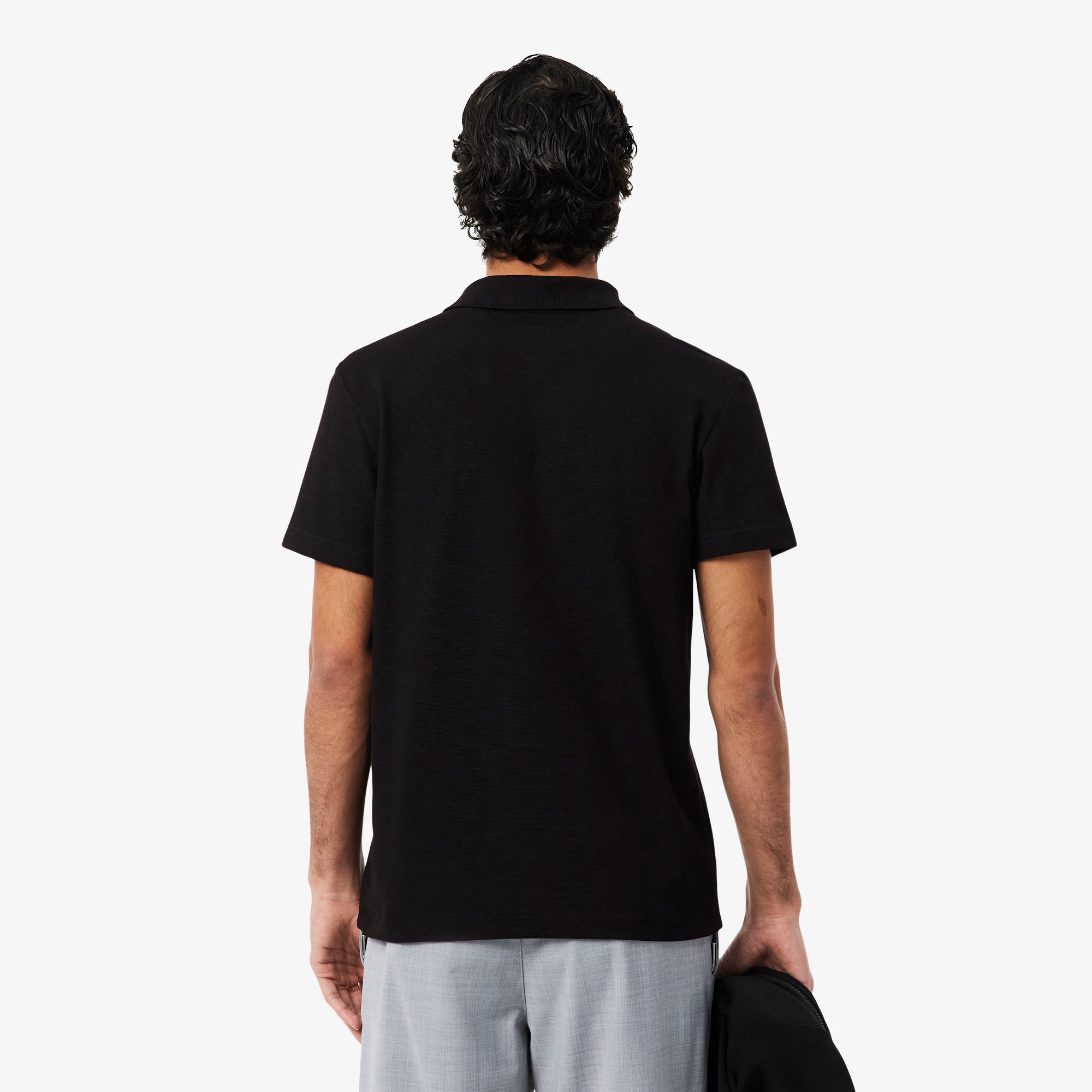 Thumbnail - Lacoste Regular Fit-Polohemd aus Baumwolle - Schwarz Size 5XL