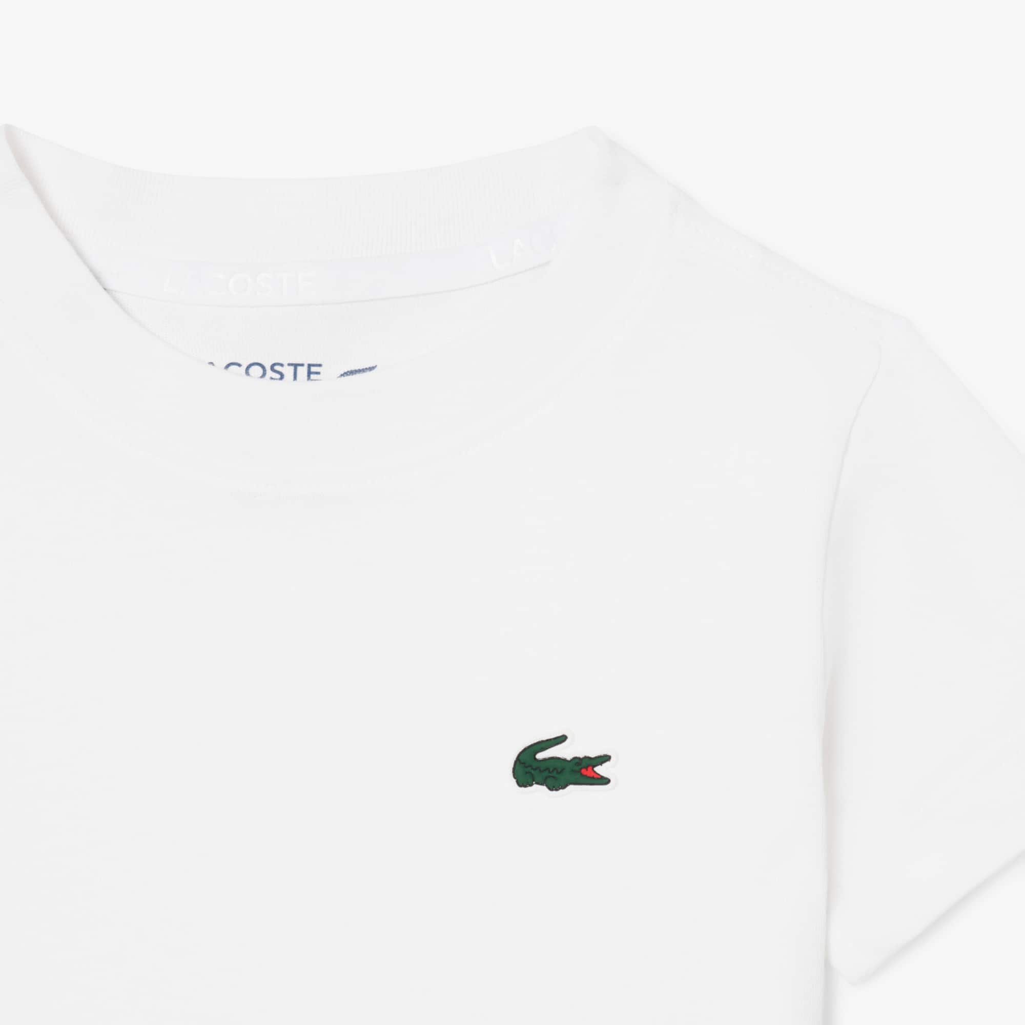 Thumbnail - Lacoste Unisex Sport-T-Shirt aus technischer Baumwolle mit Ultra Dry-Technologie - Weiß Size 7 - 7A