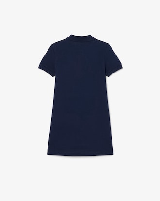 Polokleid aus Piqu&eacute;
