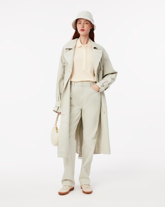 Slim Fit-Polohemd aus Petit Piqué mit verwaschenem Effekt