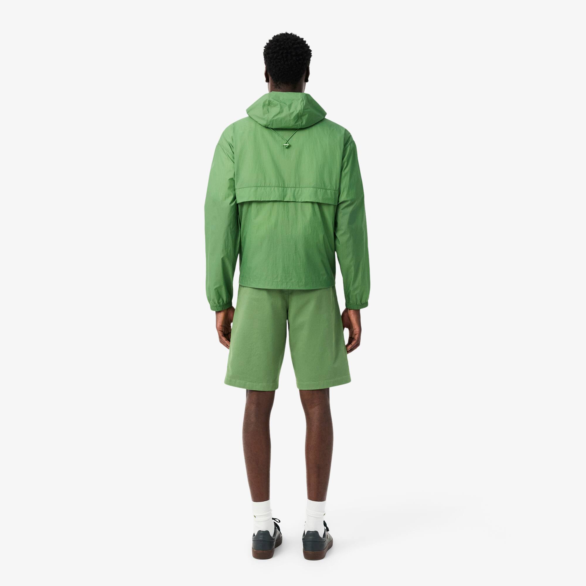 Thumbnail - Lacoste Chino-Shorts aus Stretch-Twill - Grün Size 7 - 34