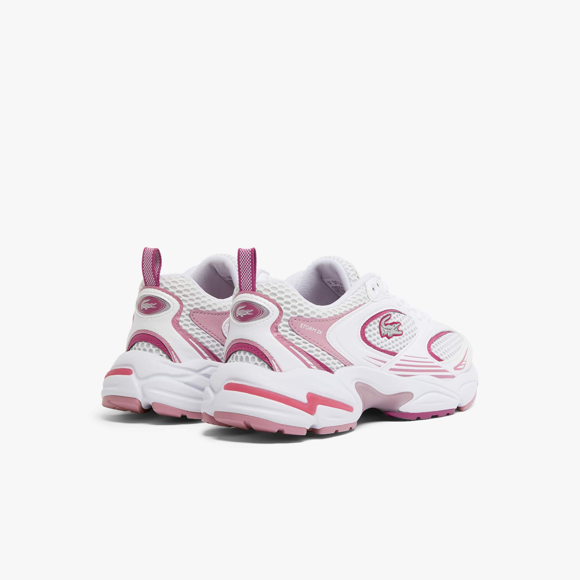 Thumbnail - Lacoste Damen-Sneakers Storm 96 2K - WHT/LT PURP Size 35.5