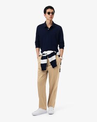 Regular Fit-Chinohose aus Baumwoll-Twill