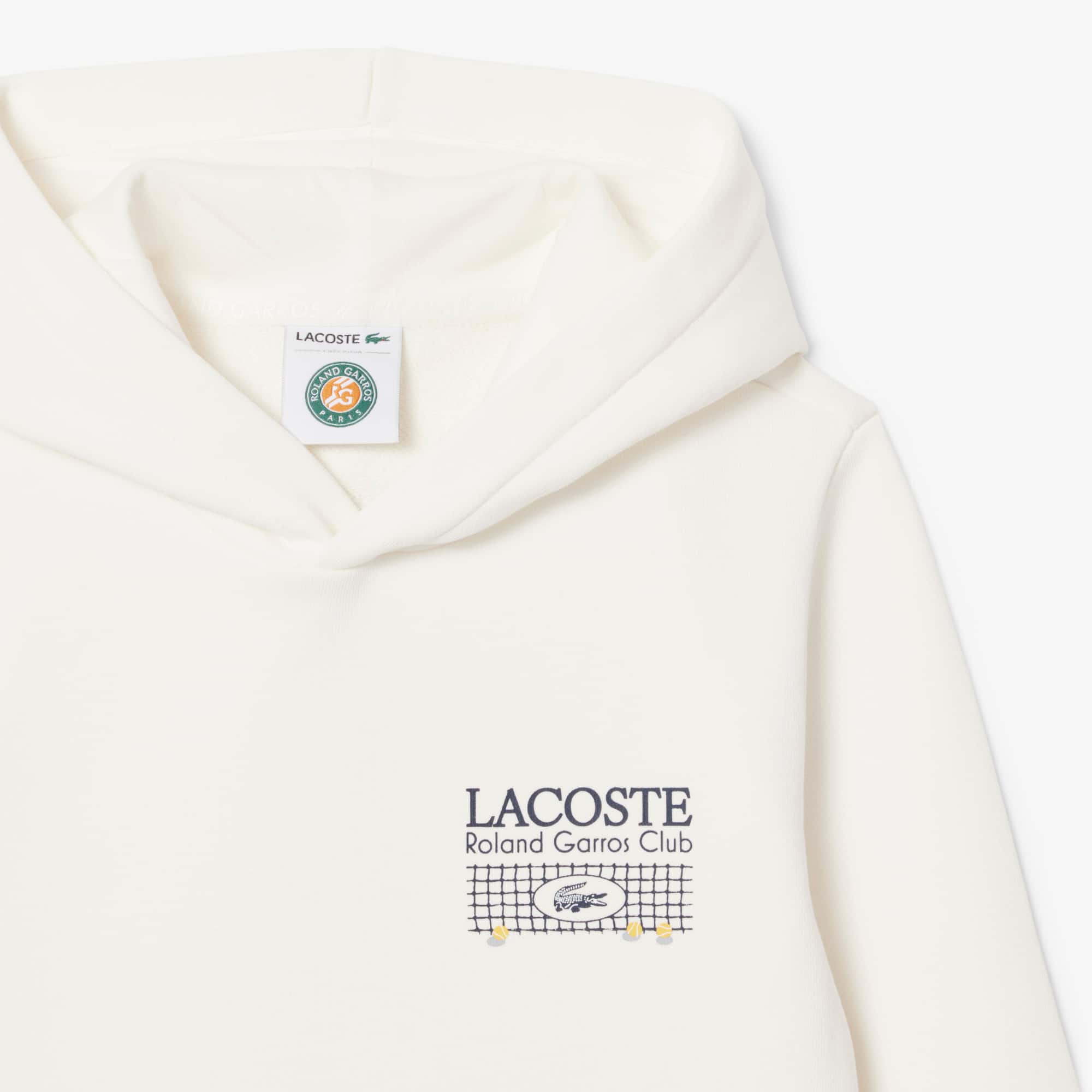 Thumbnail - Lacoste Hoodie Roland-Garros Edition - Weiß Size 6 - 6A