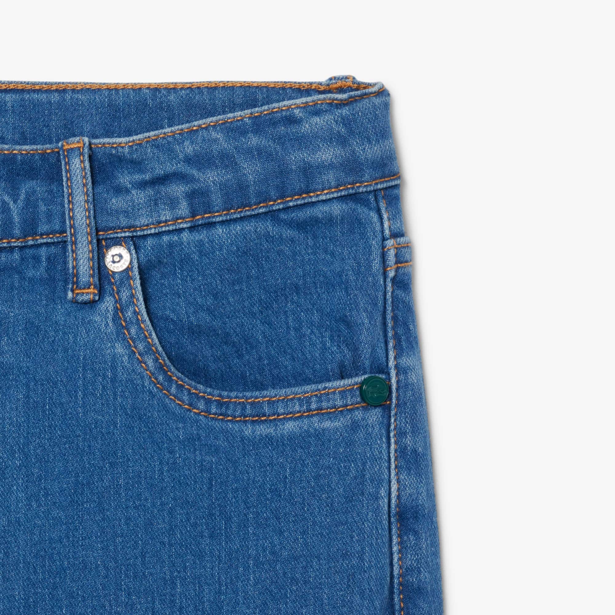 Thumbnail - Lacoste Denim-Jeans mit Five-Pocket-Design - Blau Size 10 - 12A